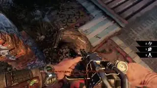 Metro Exodus - The Fortress: Baron's Quarters: Minigun Bossfight Xbox One X Gameplay (2019)