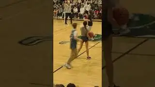 Salem Jr high school game teacher vs students