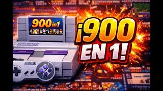 Super Nintendo 900 en 1 Vale lo que cuesta  Retro incre&iacute;ble