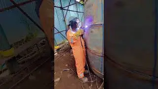 Tig and Arc welding 2G position #shorts #videos #tigwelding #tigarcidr