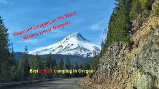 Dispersed Camping Mount Hood #outdoor adventure #free camping #car camping #off-grid #Oregon camping