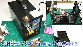 SUNKKO 737G Battery Spot Welding Machine Test and Review