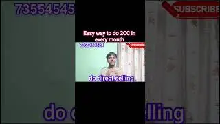 Easy Ways to do 2CC in every month|#2cc#networkmarketing #2ccforeverliving #workfromhome #motivation
