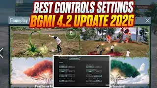 Best Controls Settings For Low End Device ❤️&zwj;🔥 BGMI 4.2 Update 2026 😎