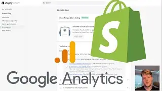 Set up Shopify App Google Analytics