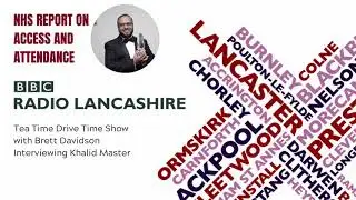 Khalid Master Featured On BBC Radio Lancashire With Brett Davidson