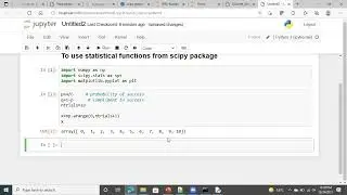 Binomial distribution- python-Jupyter notebook