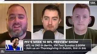 Pro Football Ireland NFL Week 10 Preview Show - The Irish NFL Podcast