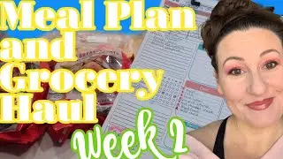January Pantry and Freezer Challenge Week 2 | Meal Plan and Grocery Haul | Budget Update