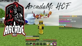 El Nuevo HCF Servidor Para Minecraft Bedrock 1.20.32 | ArcadeMc HCF