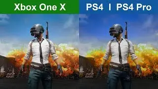 PLAYERUNKNOWN'S BATTLEGROUNDS - XBOX ONE X vs PS4 Pro - Graphics Comparison