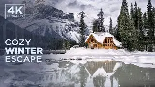 Snowy Forest Retreat: Sweet Sleep & Relaxation #sleep #home