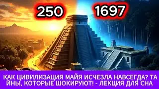 КАК Цивилизация МАЙЯ Исчезла НАВСЕГДА? Тайны, Которые Шокируют! - ЛЕКЦИЯ ДЛЯ СНА
