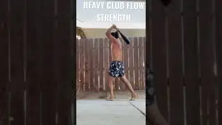 ⚒️ HEAVY CLUB STRENGTH FLOW ⚒️ #CLUBBELL #MMA WAR YOGA