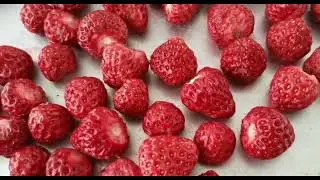 Here's how to make freeze-dried strawberries