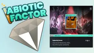 Abiotic Factor  | Only 9% of Players Have The Engineering Success Achievement