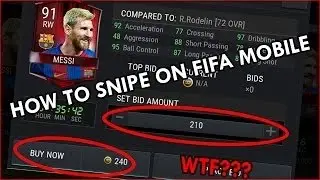 FIFA MOBILE SNIPING-I MADE 50k IN 1 DAY!!!