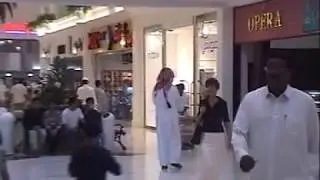 Landmark Mall scenes Doha Qatar May 2002
