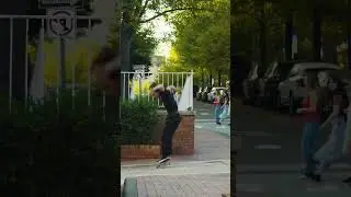 Didn't see a catch this good in the big game 🤯 #rockstarenergy #skateboarding