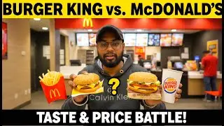 Burger King Vs Mc Donald's 😋Who Will Win?