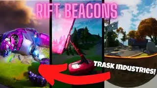 ALL Season 4 Map Changes + Trask Industries and Rift Beacons ACTIVATE!!