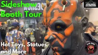 Early Look at Hot Toys ! | Sideshow Booth | Star Wars Celebration Anaheim 2022 | AOTC