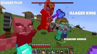 CAN I DEFEAT ILLAGER KING & BLACK IRON GOLEM RAID...