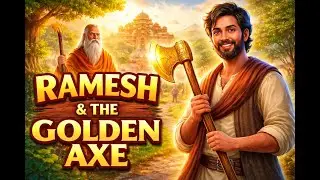 Ramesh and the Golden Axe | समय का सही फैसला | Hindi story | #hindistories