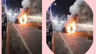 &ldquo;Blaze on the Bridge: The Kolkata Inferno&rdquo; 🔥 🚒 #fire #news #newsalert #kolkata #viralvideo #trending