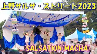 【4K】SALSATION(MACHA) in 上野サルサ・ストリート2023 ／ Ueno SALSA Street