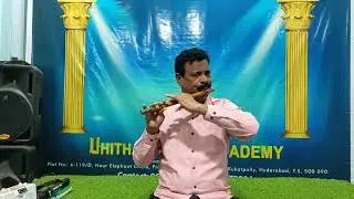 Vinaro Bhagyamu vishnu Kathall Keerthana ll Flute student l Mr.Krupa Rao Arudra #uhithamusicacademy