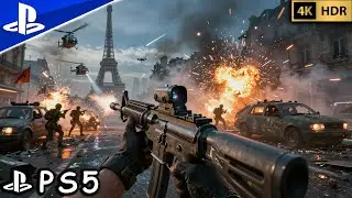 THE HOT FLAMES OF REVENGE (PS5) ULTRA Realistic Gameplay [4K 60FPS HDR] Call of Duty
