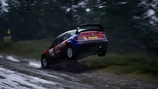 Assetto Corsa Rally | Afon Biga Rain | Xsara WRC | 7:25:198 Gold | 4K60FPS