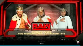 WWE 2K25 - Кинг Барретт против Кинга Букера против Кинга Накамуры - Матч за титул в рамках Extrem...
