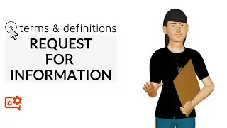 Request For Information I Terms & Definitions