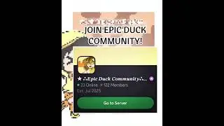 Link In Bio + Comments! LINK ISN'T EXPIRED Y'ALL-#discordserver #duckieo #tweening #oc #animation