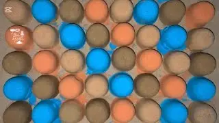 Baking soda asmr relaxing and satisfying 