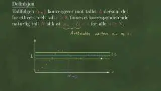 Konvergente og divergente tallfølger