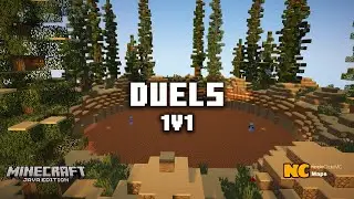 (functional) DUELS map - minecraft 1.8.9