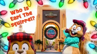Who is Earl The Squirrel ? | Universal Studios | Christmas Icon 2022