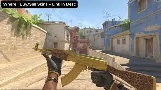 Ak-47 | Gold Arabesque &ndash; Full Inspect & Showcase in CS2