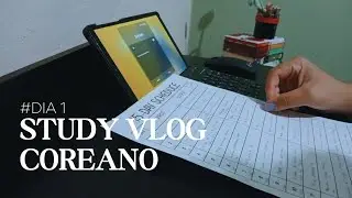ENG SUBS | DIA 1 | estudando coreano com m&eacute;todo novo