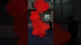 Digital Inflatables Cartoon Characters Mascot for Advertising Decorations