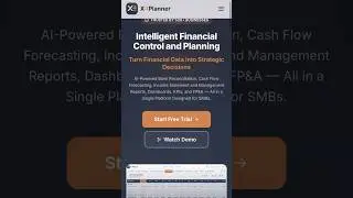 X4Planner AI-Powered Financial Control Planning Platform #saasfinance #fpanda #financeai #aifinance