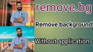 Remove background image online ! Remove background from photo ! Photo editor