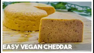 Easy vegan smoked cheddar cheese shreddable,meltable dairy free