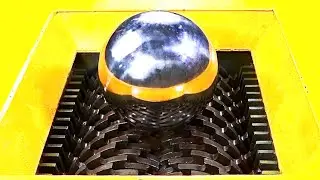Big iron ball VS crusher, did the crusher meet an opponent this time?