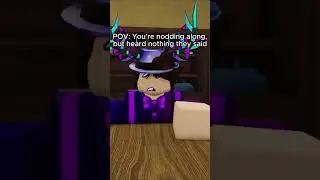 POV: You're Zoning Out #roblox #robloxanimation