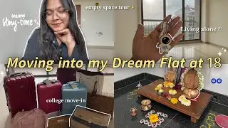 Moving Into My Dream Apartment✨🥹🧿~ Storytime | College move in | Ep: 05