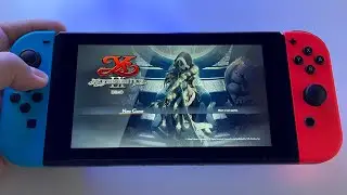 Ys IX: Monstrum Nox | Nintendo Switch V2 handheld gameplay